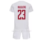 Maillot Danemark Pierre-Emile Hojbjerg 23 Enfant Extérieur Coupe du Monde 2022