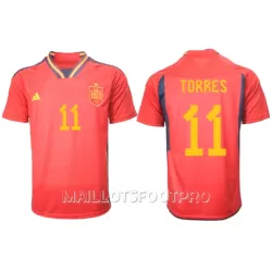 Maillot Espagne Ferran Torres 11 Homme Domicile Coupe du Monde 2022 Maillot Espagne Ferran Torres 11 Homme Domicile Coupe du Monde 2022
