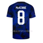 Maillot États-Unis Weston McKennie 8 Homme Extérieur Coupe du Monde 2022