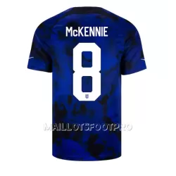 Maillot États-Unis Weston McKennie 8 Homme Extérieur Coupe du Monde 2022 Maillot États-Unis Weston McKennie 8 Homme Extérieur Coupe du Monde 2022
