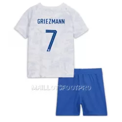Maillot France Antoine Griezmann 7 Enfant Extérieur Coupe du Monde 2022 Maillot France Antoine Griezmann 7 Enfant Extérieur Coupe du Monde 2022
