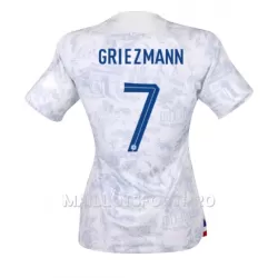 Maillot France Antoine Griezmann 7 Femme Extérieur Coupe du Monde 2022 Maillot France Antoine Griezmann 7 Femme Extérieur Coupe du Monde 2022