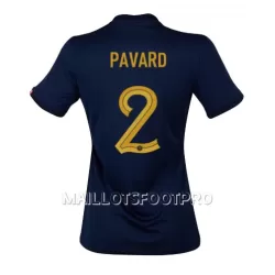 Maillot France Benjamin Pavard 2 Femme Domicile Coupe du Monde 2022 Maillot France Benjamin Pavard 2 Femme Domicile Coupe du Monde 2022