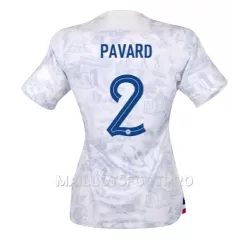 Maillot France Benjamin Pavard 2 Femme Extérieur Coupe du Monde 2022 Maillot France Benjamin Pavard 2 Femme Extérieur Coupe du Monde 2022