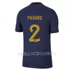 Maillot France Benjamin Pavard 2 Homme Domicile Coupe du Monde 2022