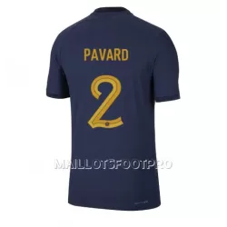 Maillot France Benjamin Pavard 2 Homme Domicile Coupe du Monde 2022 Maillot France Benjamin Pavard 2 Homme Domicile Coupe du Monde 2022