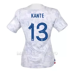 Maillot France Kante 13 Femme Extérieur Coupe du Monde 2022 Maillot France Kante 13 Femme Extérieur Coupe du Monde 2022