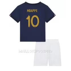 Maillot France Kylian Mbappé 10 Enfant Domicile Coupe du Monde 2022 Maillot France Kylian Mbappé 10 Enfant Domicile Coupe du Monde 2022