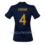 Maillot France Raphael Varane 4 Femme Domicile Coupe du Monde 2022