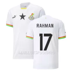 Maillot Ghana Baba Rahman 17 Homme Domicile Coupe du Monde 2022 Maillot Ghana Baba Rahman 17 Homme Domicile Coupe du Monde 2022