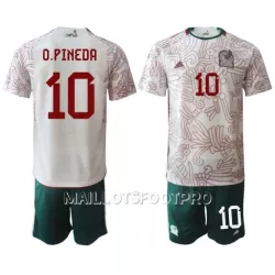 Maillot Mexique Orbelin Pineda 10 Enfant Extérieur Coupe du Monde 2022 Maillot Mexique Orbelin Pineda 10 Enfant Extérieur Coupe du Monde 2022