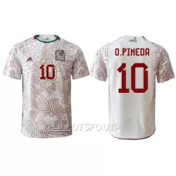 Maillot Mexique Orbelin Pineda 10 Homme Extérieur Coupe du Monde 2022 Maillot Mexique Orbelin Pineda 10 Homme Extérieur Coupe du Monde 2022