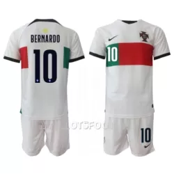 Maillot Portugal Bernardo Silva 10 Enfant Extérieur Coupe du Monde 2022 Maillot Portugal Bernardo Silva 10 Enfant Extérieur Coupe du Monde 2022