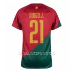 Maillot Portugal Diogo Jota 21 Homme Domicile Coupe du Monde 2022