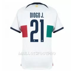 Maillot Portugal Diogo Jota 21 Homme Extérieur Coupe du Monde 2022 Maillot Portugal Diogo Jota 21 Homme Extérieur Coupe du Monde 2022