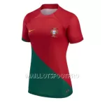 Maillot Portugal Femme Domicile Coupe du Monde 2022