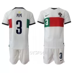 Maillot Portugal Pepe 3 Enfant Extérieur Coupe du Monde 2022 Maillot Portugal Pepe 3 Enfant Extérieur Coupe du Monde 2022