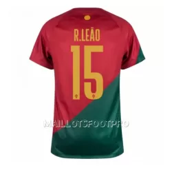 Maillot Portugal Rafael Leao 15 Homme Domicile Coupe du Monde 2022 Maillot Portugal Rafael Leao 15 Homme Domicile Coupe du Monde 2022