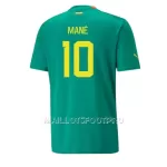 Maillot Sénégal Sadio Mane 10 Homme Extérieur Coupe du Monde 2022