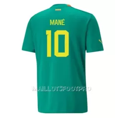 Maillot Sénégal Sadio Mane 10 Homme Extérieur Coupe du Monde 2022 Maillot Sénégal Sadio Mane 10 Homme Extérieur Coupe du Monde 2022