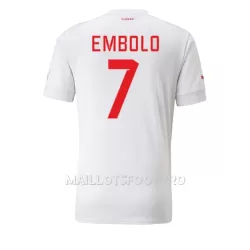 Maillot Suisse Breel Embolo 7 Homme Extérieur Coupe du Monde 2022 Maillot Suisse Breel Embolo 7 Homme Extérieur Coupe du Monde 2022