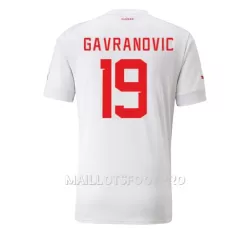Maillot Suisse Mario Gavranovic 19 Homme Extérieur Coupe du Monde 2022 Maillot Suisse Mario Gavranovic 19 Homme Extérieur Coupe du Monde 2022