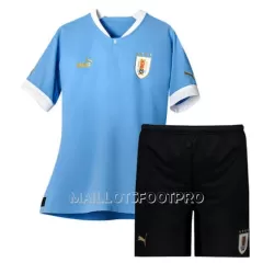 Maillot Uruguay Enfant Domicile Coupe du Monde 2022 Maillot Uruguay Enfant Domicile Coupe du Monde 2022