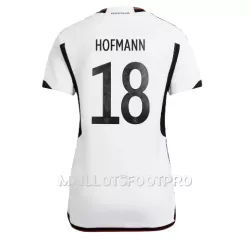 Maillot Allemagne Jonas Hofmann 18 Femme Domicile Coupe du Monde 2022 Maillot Allemagne Jonas Hofmann 18 Femme Domicile Coupe du Monde 2022