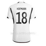 Maillot Allemagne Jonas Hofmann 18 Homme Domicile Coupe du Monde 2022