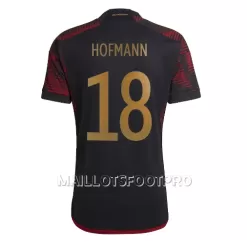 Maillot Allemagne Jonas Hofmann 18 Homme Extérieur Coupe du Monde 2022 Maillot Allemagne Jonas Hofmann 18 Homme Extérieur Coupe du Monde 2022
