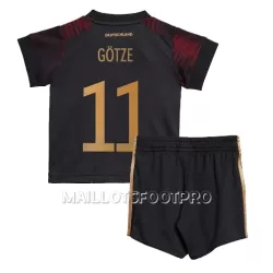 Maillot Allemagne Mario Gotze 11 Enfant Extérieur Coupe du Monde 2022 Maillot Allemagne Mario Gotze 11 Enfant Extérieur Coupe du Monde 2022