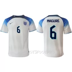 Maillot Angleterre Harry Maguire 6 Homme Domicile Coupe du Monde 2022 Maillot Angleterre Harry Maguire 6 Homme Domicile Coupe du Monde 2022