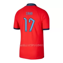 Maillot Angleterre SAKA 17 Homme Extérieur Coupe du Monde 2022 Maillot Angleterre SAKA 17 Homme Extérieur Coupe du Monde 2022