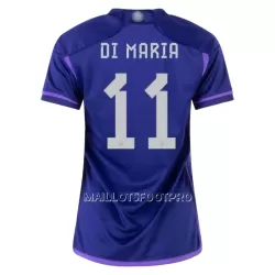 Maillot Argentine DI MARIA 11 Femme Extérieur Coupe du Monde 2022 Maillot Argentine DI MARIA 11 Femme Extérieur Coupe du Monde 2022
