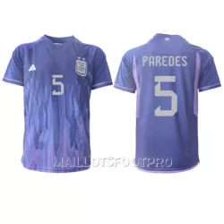 Maillot Argentine Leandro Paredes 5 Homme Extérieur Coupe du Monde 2022 Maillot Argentine Leandro Paredes 5 Homme Extérieur Coupe du Monde 2022