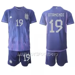 Maillot Argentine Nicolas Otamendi 19 Enfant Extérieur Coupe du Monde 2022 Maillot Argentine Nicolas Otamendi 19 Enfant Extérieur Coupe du Monde 2022