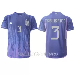 Maillot Argentine Nicolas Tagliafico 3 Homme Extérieur Coupe du Monde 2022 Maillot Argentine Nicolas Tagliafico 3 Homme Extérieur Coupe du Monde 2022