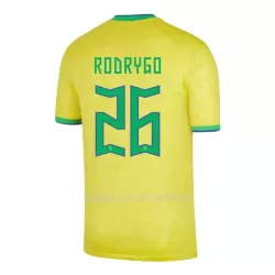 Maillot Brésil RODRYGO 26 Homme Domicile Coupe du Monde 2022 Maillot Brésil RODRYGO 26 Homme Domicile Coupe du Monde 2022