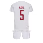 Maillot Danemark Joakim Maehle 5 Enfant Extérieur Coupe du Monde 2022