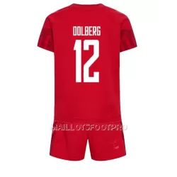 Maillot Danemark Kasper Dolberg 12 Enfant Domicile Coupe du Monde 2022 Maillot Danemark Kasper Dolberg 12 Enfant Domicile Coupe du Monde 2022