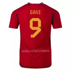 Maillot Espagne GAVI 9 Homme Domicile Coupe du Monde 2022 Maillot Espagne GAVI 9 Homme Domicile Coupe du Monde 2022