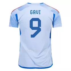 Maillot Espagne GAVI 9 Homme Extérieur Coupe du Monde 2022 Maillot Espagne GAVI 9 Homme Extérieur Coupe du Monde 2022