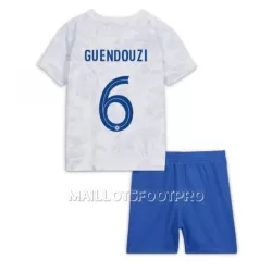 Maillot France Matteo Guendouzi 6 Enfant Extérieur Coupe du Monde 2022 Maillot France Matteo Guendouzi 6 Enfant Extérieur Coupe du Monde 2022