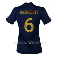 Maillot France Matteo Guendouzi 6 Femme Domicile Coupe du Monde 2022 Maillot France Matteo Guendouzi 6 Femme Domicile Coupe du Monde 2022