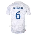 Maillot France Matteo Guendouzi 6 Homme Extérieur Coupe du Monde 2022