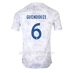 Maillot France Matteo Guendouzi 6 Homme Extérieur Coupe du Monde 2022 Maillot France Matteo Guendouzi 6 Homme Extérieur Coupe du Monde 2022