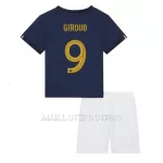 Maillot France Olivier Giroud 9 Enfant Domicile Coupe du Monde 2022