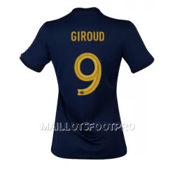 Maillot France Olivier Giroud 9 Femme Domicile Coupe du Monde 2022 Maillot France Olivier Giroud 9 Femme Domicile Coupe du Monde 2022