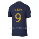 Maillot France Olivier Giroud 9 Homme Domicile Coupe du Monde 2022