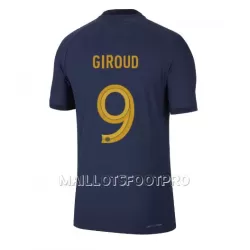 Maillot France Olivier Giroud 9 Homme Domicile Coupe du Monde 2022 Maillot France Olivier Giroud 9 Homme Domicile Coupe du Monde 2022